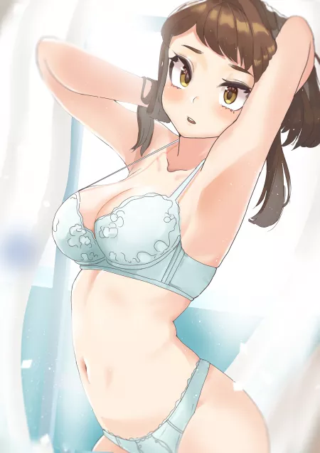 Ochako in underwear [zd / @zx623723] by HellSbrinz