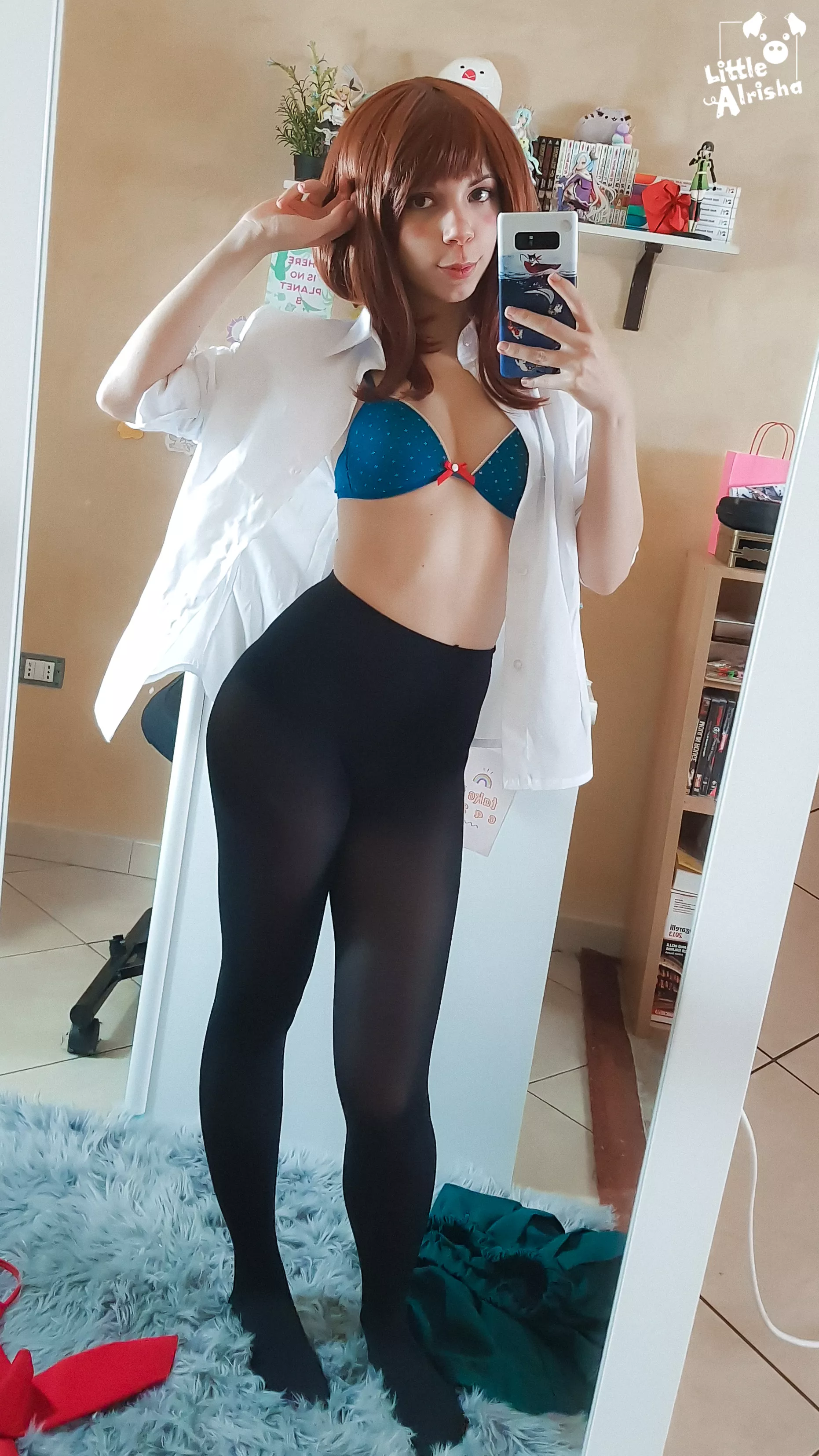 Ochako selfie 🎀 posted by bonusholegent