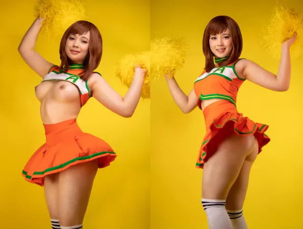 Ochako Uraraka from BNHA by VirtualGeisha by virtualgeisha