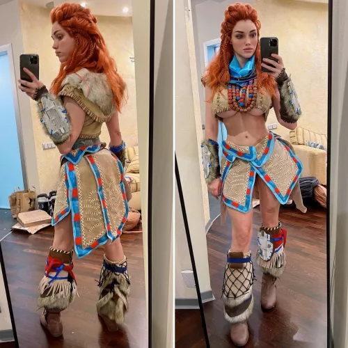 Octokuro as Aloy by Octokuro