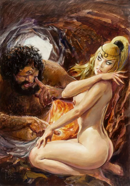 Odissea - I ciclopi by Averardo Ciriello (1982) by prismatika_on_tumblr