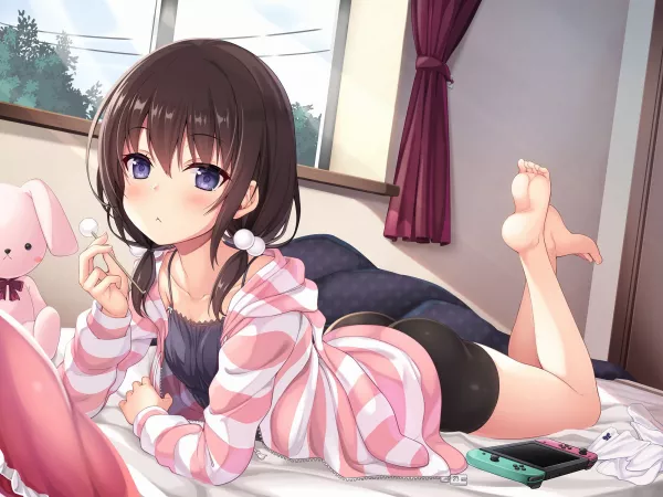 Of ear cleaning and very tight shorts. [Original] by chilidirigible