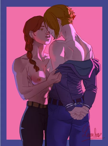 Off duty [Gay] [OC] by Sonicblu97