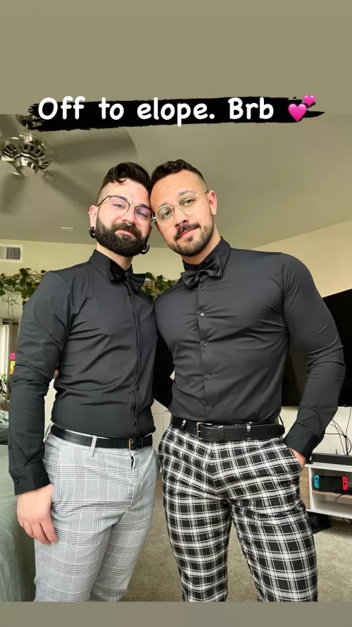 Off to elope. Brb 💕 by DevTyler93