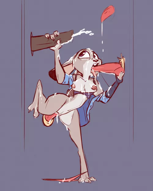 Off-Duty Judy [fluttershythekind] by DL2828