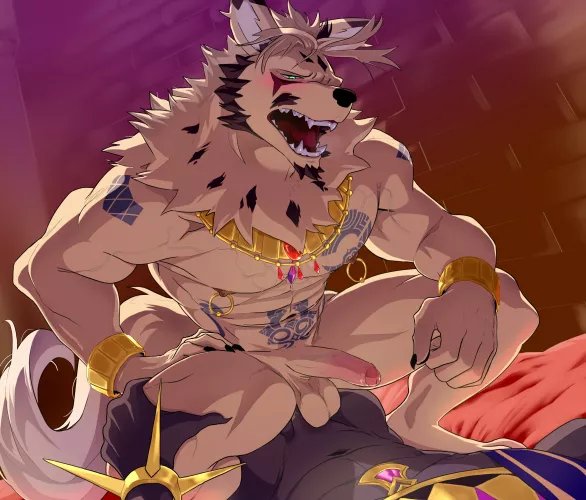 Offering to Anubis (catnip) by DL2828