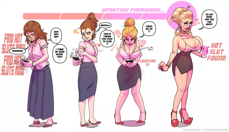 Office Distractions by plastikcherub