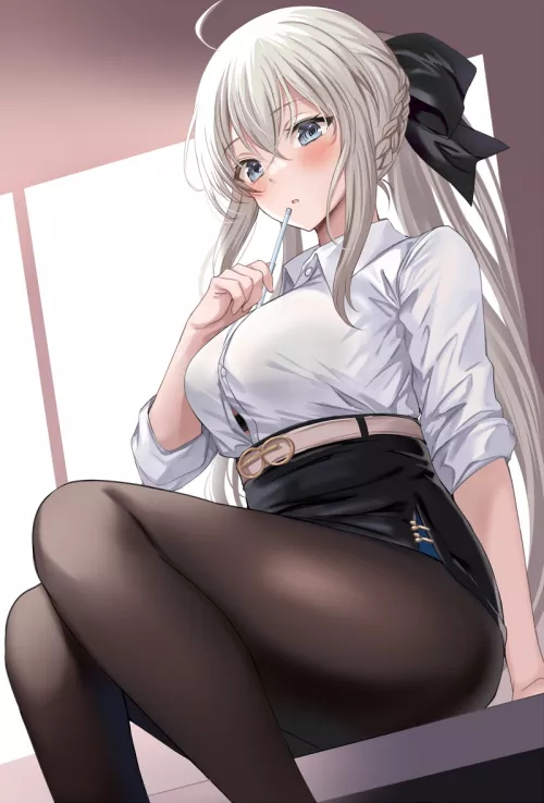 Office Lady Morgan [Fate/GO] by CheetahSperm18