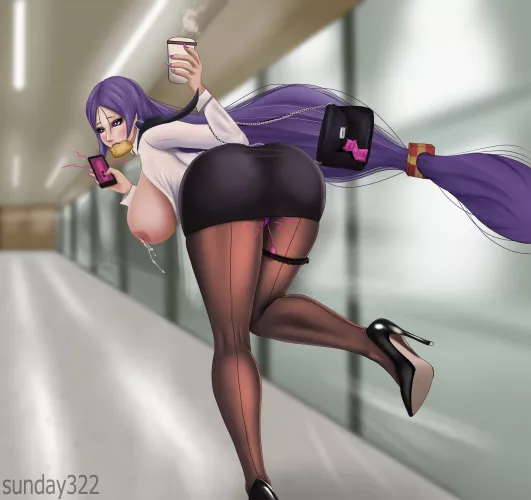Office Lady Raikou by SunDay322