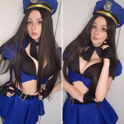 Officer Caitlyn from League of Legends by Naminey by namineyy