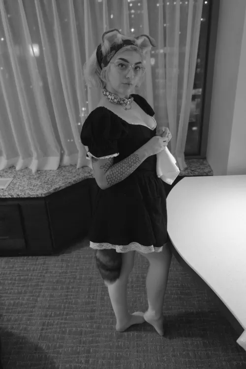 Oh hi! Did you need something? I was just cleaning up 🧼🐶 by dumbpuppygf