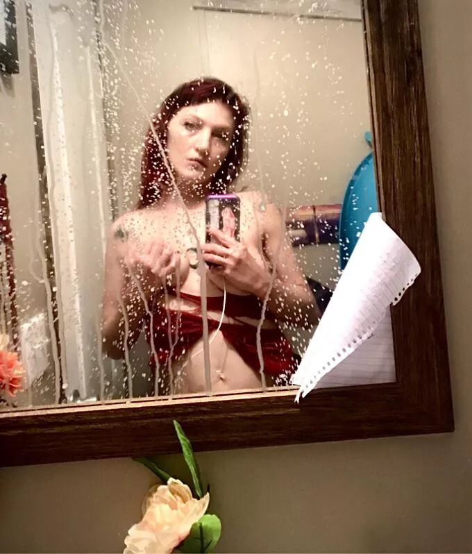 Oh no my mirror 🤭 posted by TattedTiddies