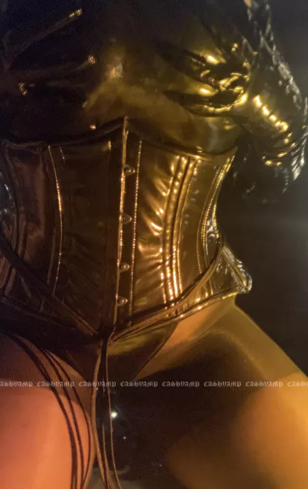 Oh, this? Putting it on was a *cinch*. by cashvamp