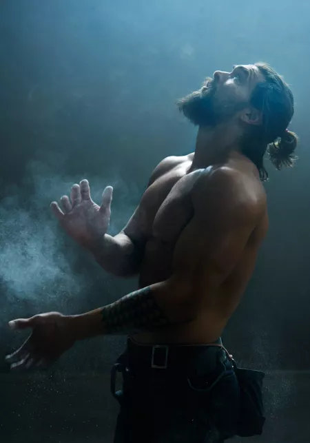 Oh, yes - belay ON, Mr. Momoa. Climb ready! by LustyWench