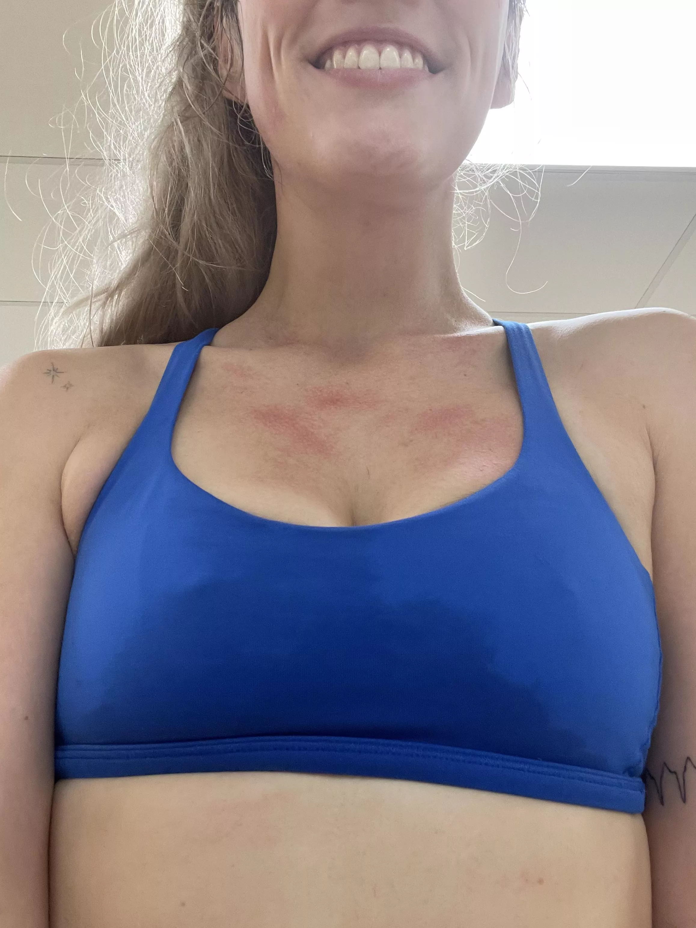 Ok with a little under boob sweat? posted by alexandra_ivers