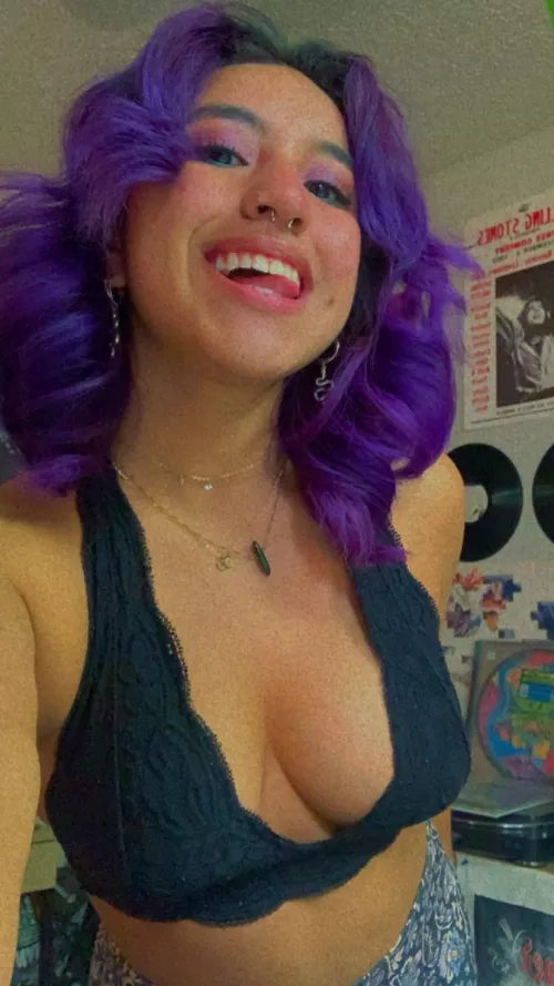 Okay I might miss the purple… maybe it’ll come back😏 by spicylatina-234