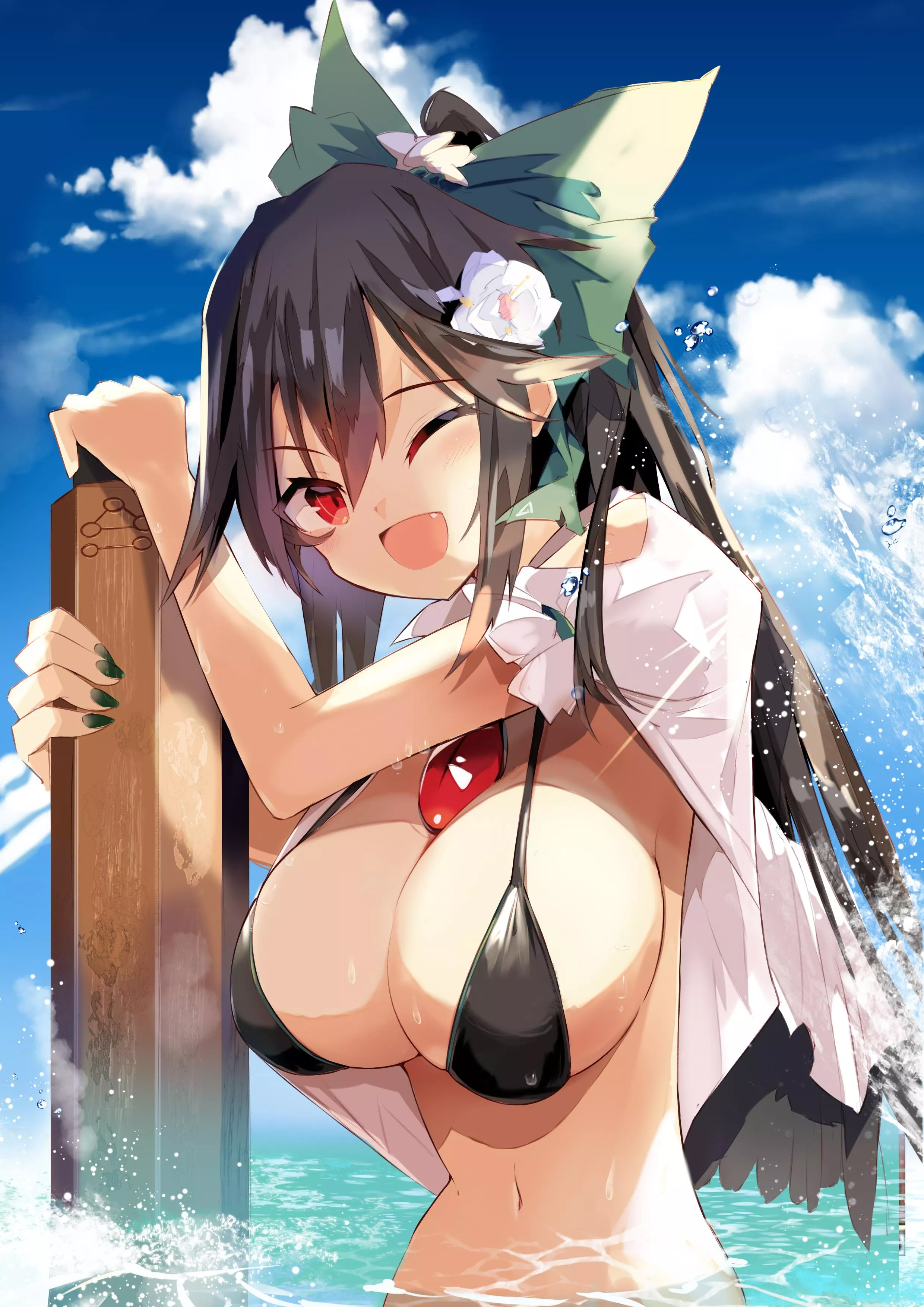 Okuu [Bikini] posted by NitroxTouhou