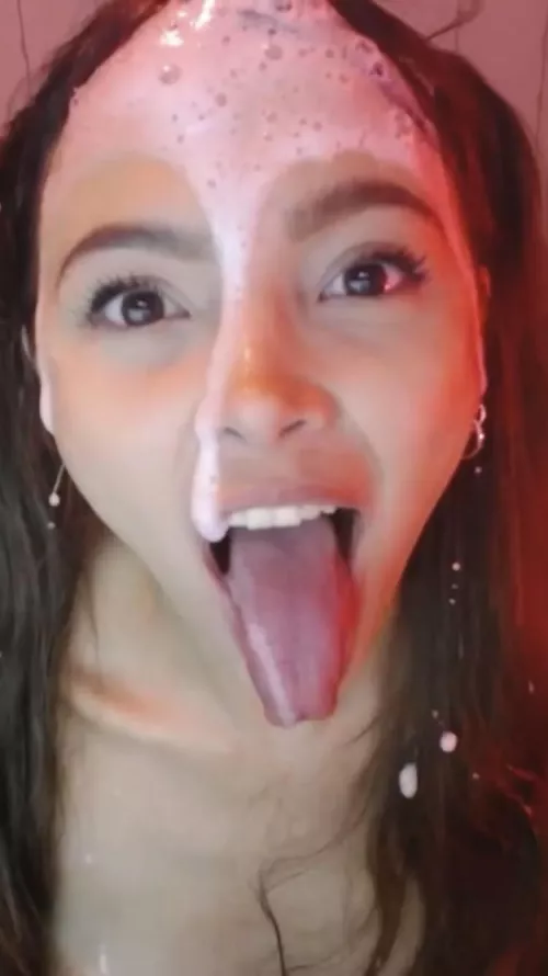 omg her expression😂 by Adorable-Sort-1831