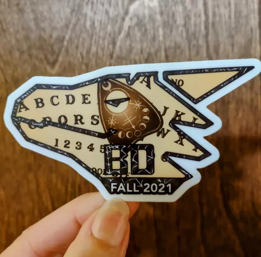 Omg I love the Ouija sticker so much!!! by ZooPieBandit