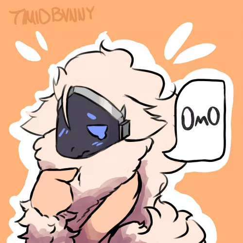 ‘OmO’- doodle by me @TIMIDBVNNY on twitter by Timidbvvnny