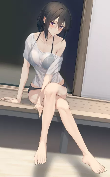 On a porch [Artist's Original] by x54dc5zx8