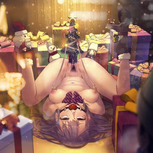 On display in the shop window as Christmas decoration by Step-back