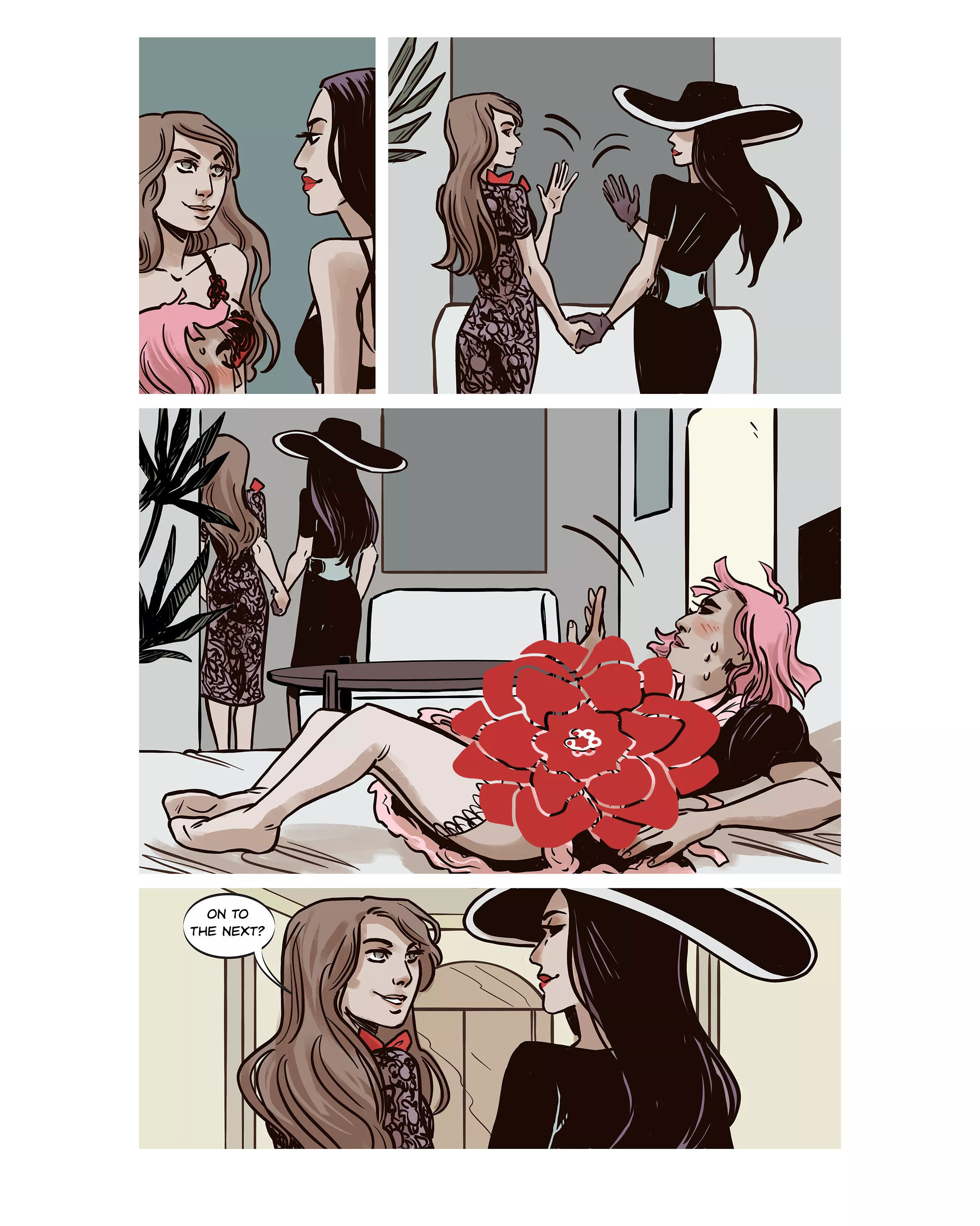 On to the next! That wraps up this arc for AdventuresOfLiaraRoux.com! Read the whole thing there and support us if you'd like to see more comics!! posted by liararoux