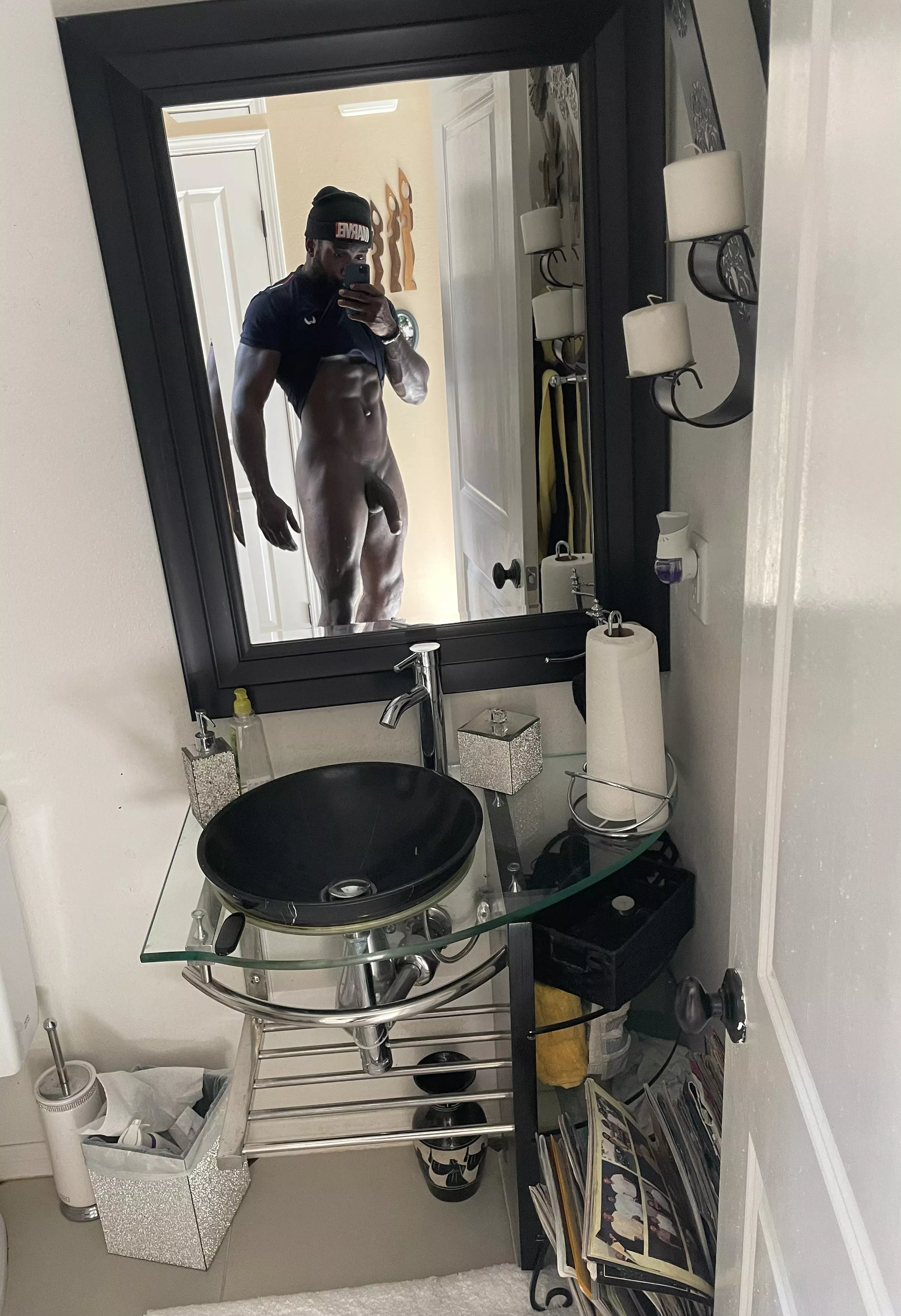 *on ur knees* look up while I’m talkin to you baby, you goin make Daddy’s dick hard? posted by InsectPatient6265