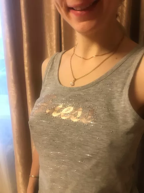 Once again forgot my bra, is it ok to go like that? by yakiee