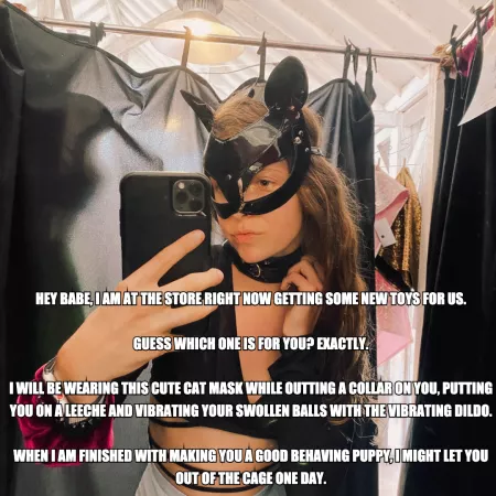 One day, I might let you out by lulusdreamz