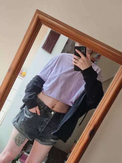 One day I'll wear a skirt, but until then, I guess shorts are fine. by Zackaiz