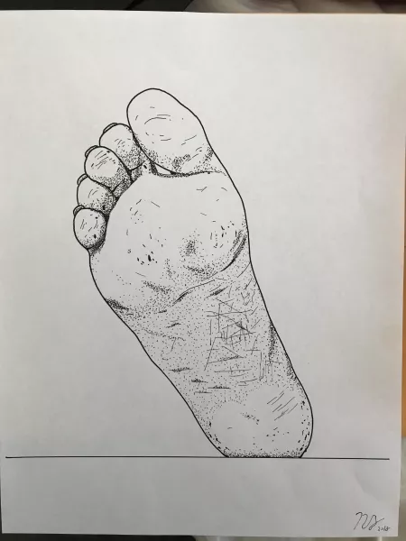 “One Foot”, by me by lsignalREI