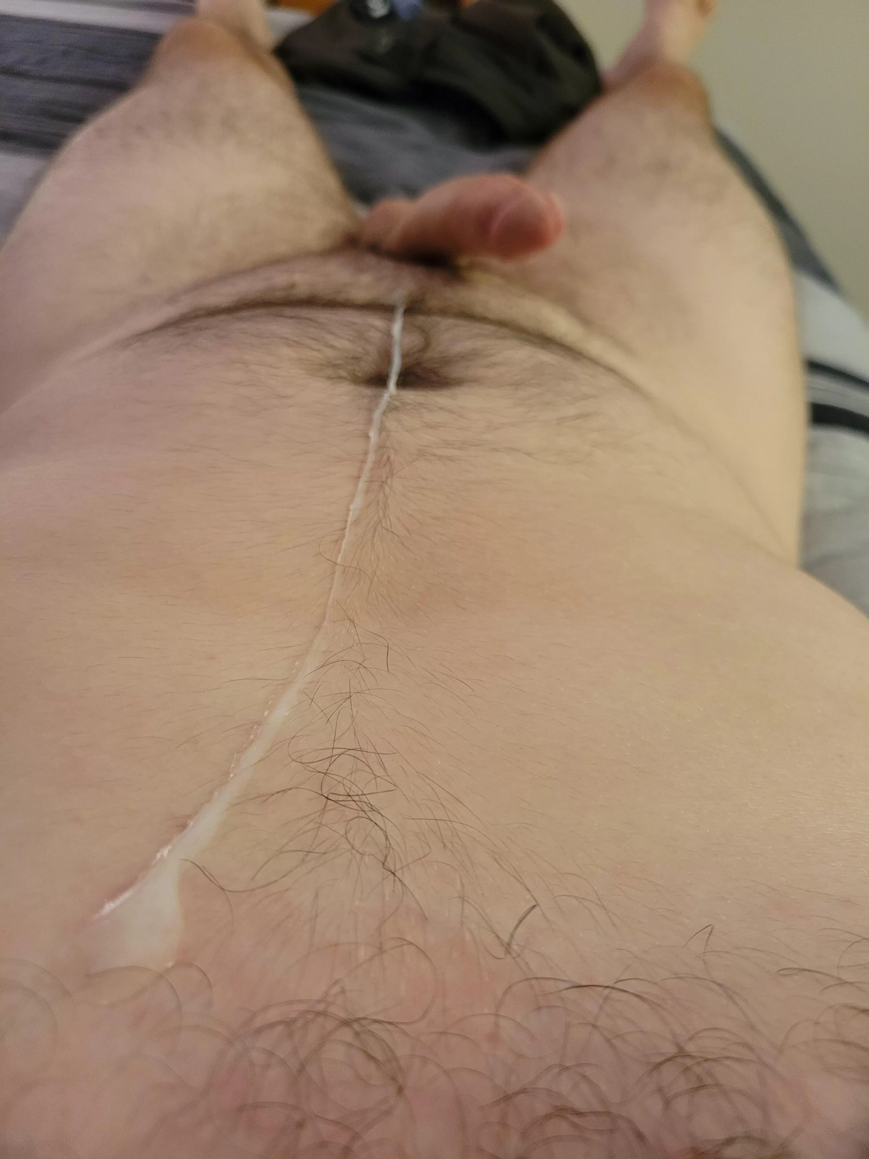 One long rope of cum posted by my_naked_penis