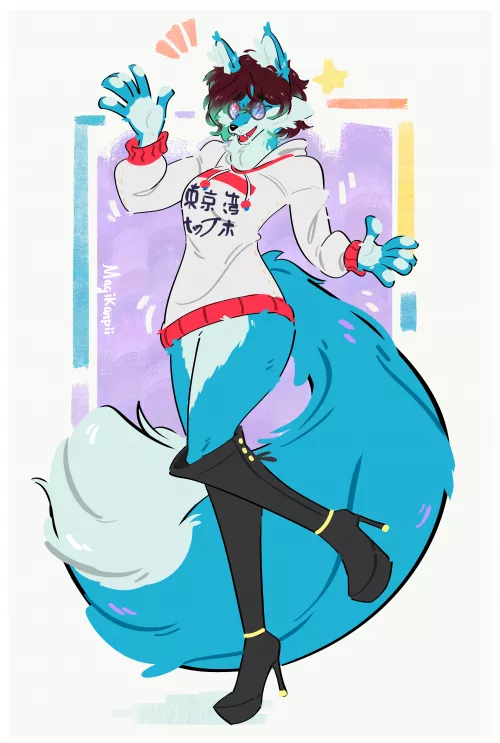 One more commission done <3 A full body art for just 30usd // art made by me @magikarpii // interested DM here or telegram/instagram: @magikarpii <3 // to see more, go to my insta: @magikarpii by Magikarpii