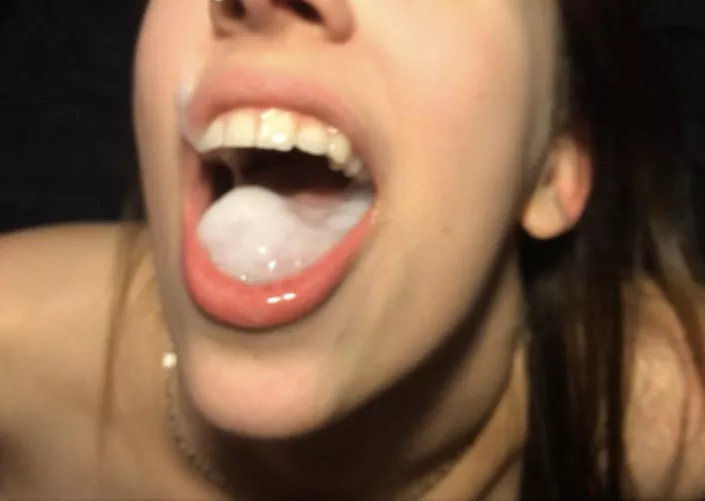 One my favorite screenshot of me. You can tell how happy I am kwowing I'm about to swallow a delicious load! by WorriedBird3