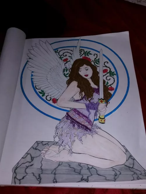 One of my colorings 🙈 by Babyvixen87