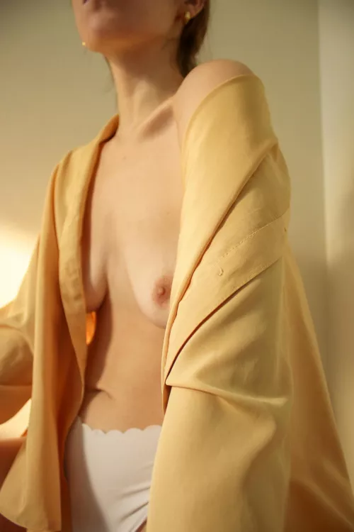 one of my favorite self portraits; i initially viewed it as unflattering, yet i am allowing myself to love and feel safe in every position my body presents :) by naltiak_