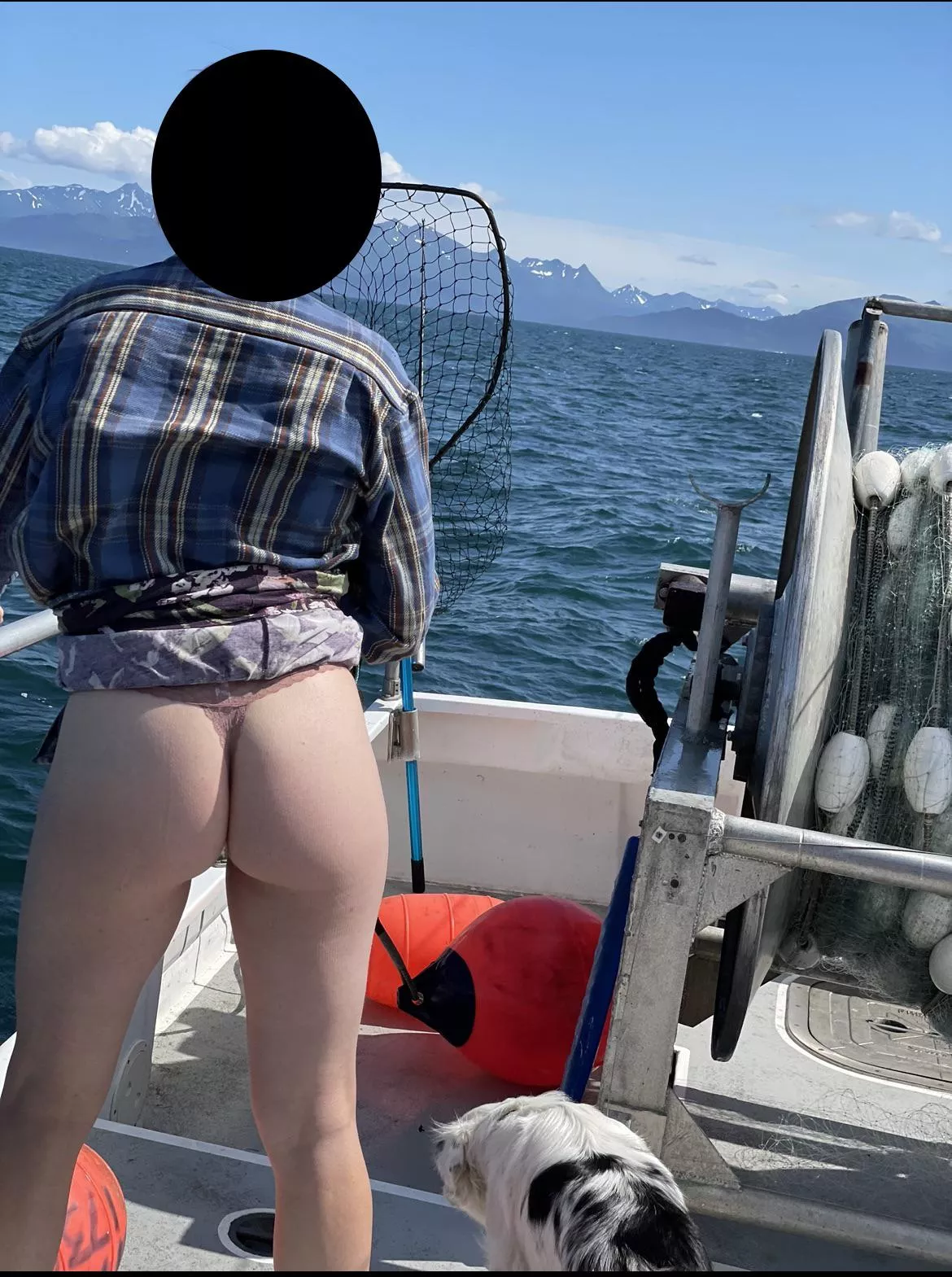 One of my favorites from summer… who knew commercial fisherman look like me?? posted by Curious_Contact2002