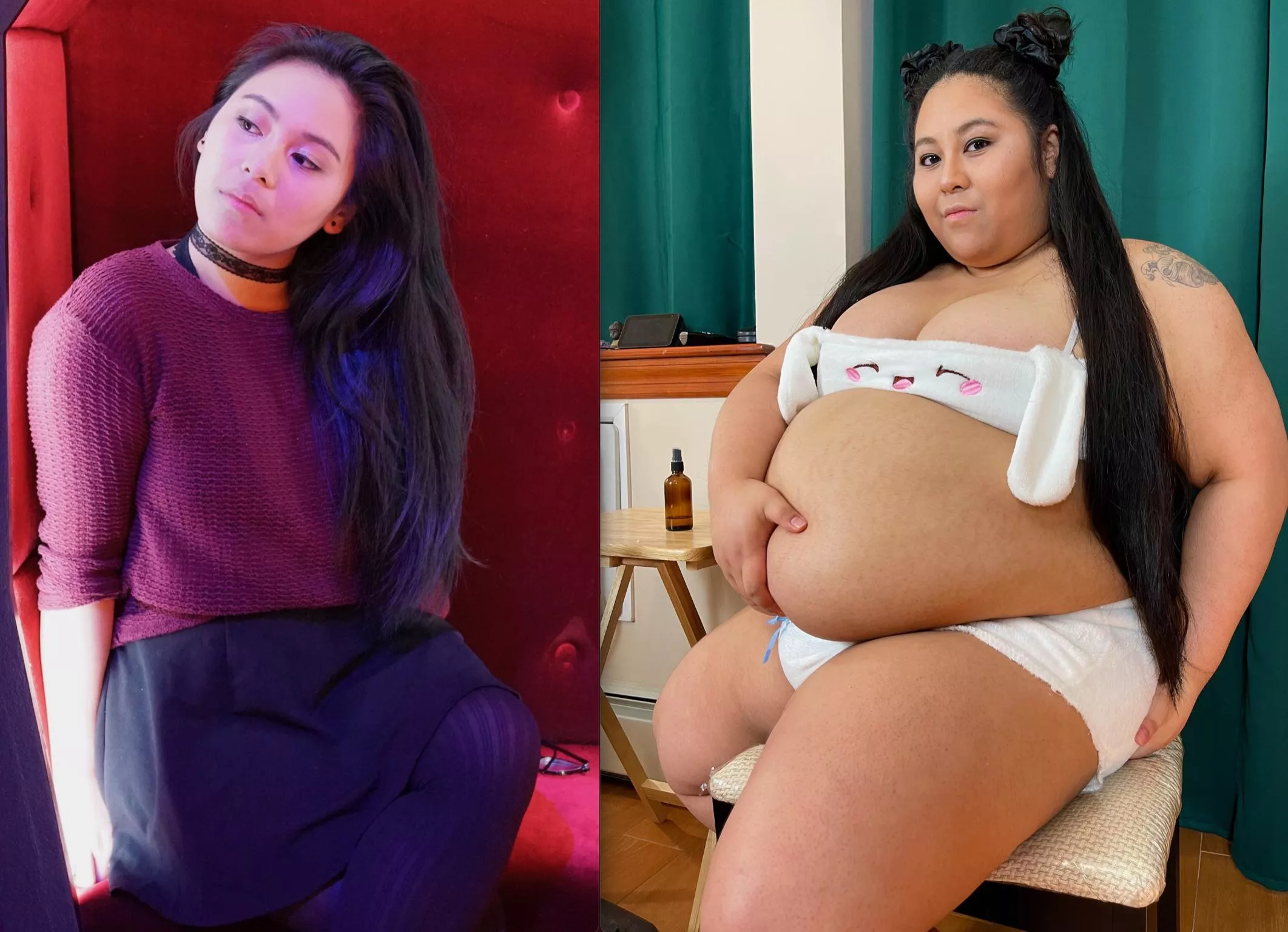 One quarantine later…😳 posted by mochiibabii