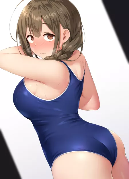 One-piece swimsuit [The Idolmaster: Shiny Colors] by x54dc5zx8