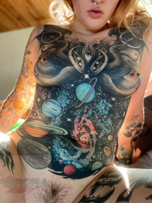 only $5 to see all my tattoos and nasty posts 👽😈 OF: aurorawestx by aurorawestx