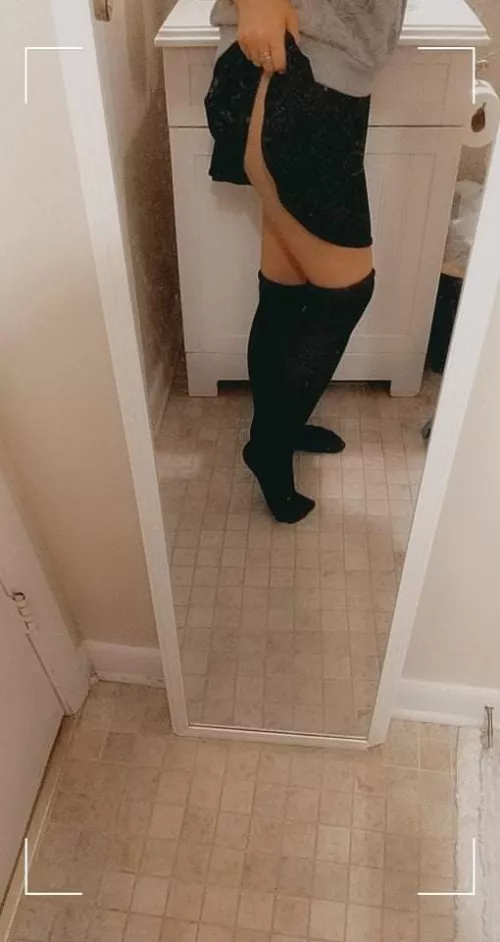 Only ever so slightly on show.... by MouetteEstre