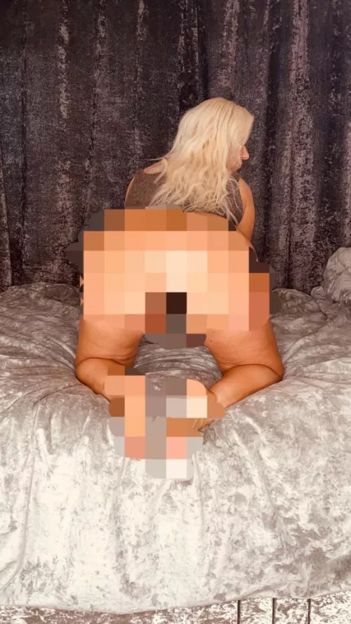 Only my bull gets to see me in this position, maybe you should bend over and take it too by sparkly-and-savage