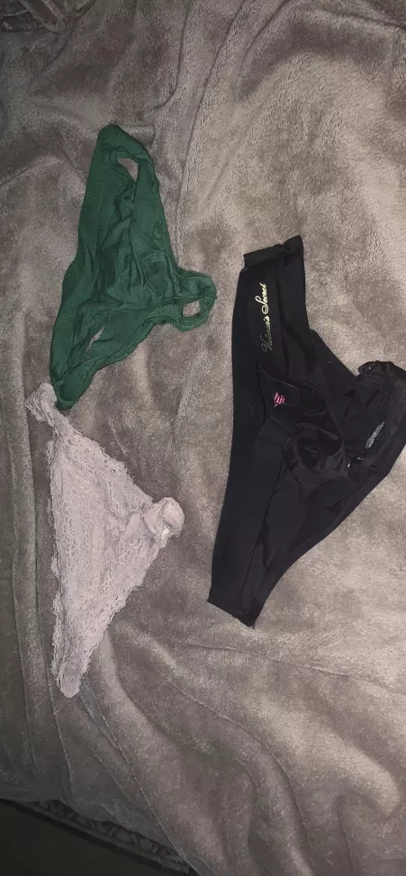 Only THREE pair left of last weeks used panties…DM for info 😈 by BumbleJosDick