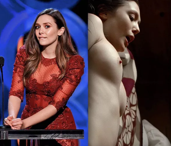 On/Off Elizabeth Olsen by HornyForEveryCeleb