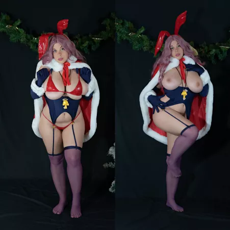 ON/OFF Rossela -The Christmas Bunny- (Oc) by MeiMoeCosplay by MeiMoeCosplay