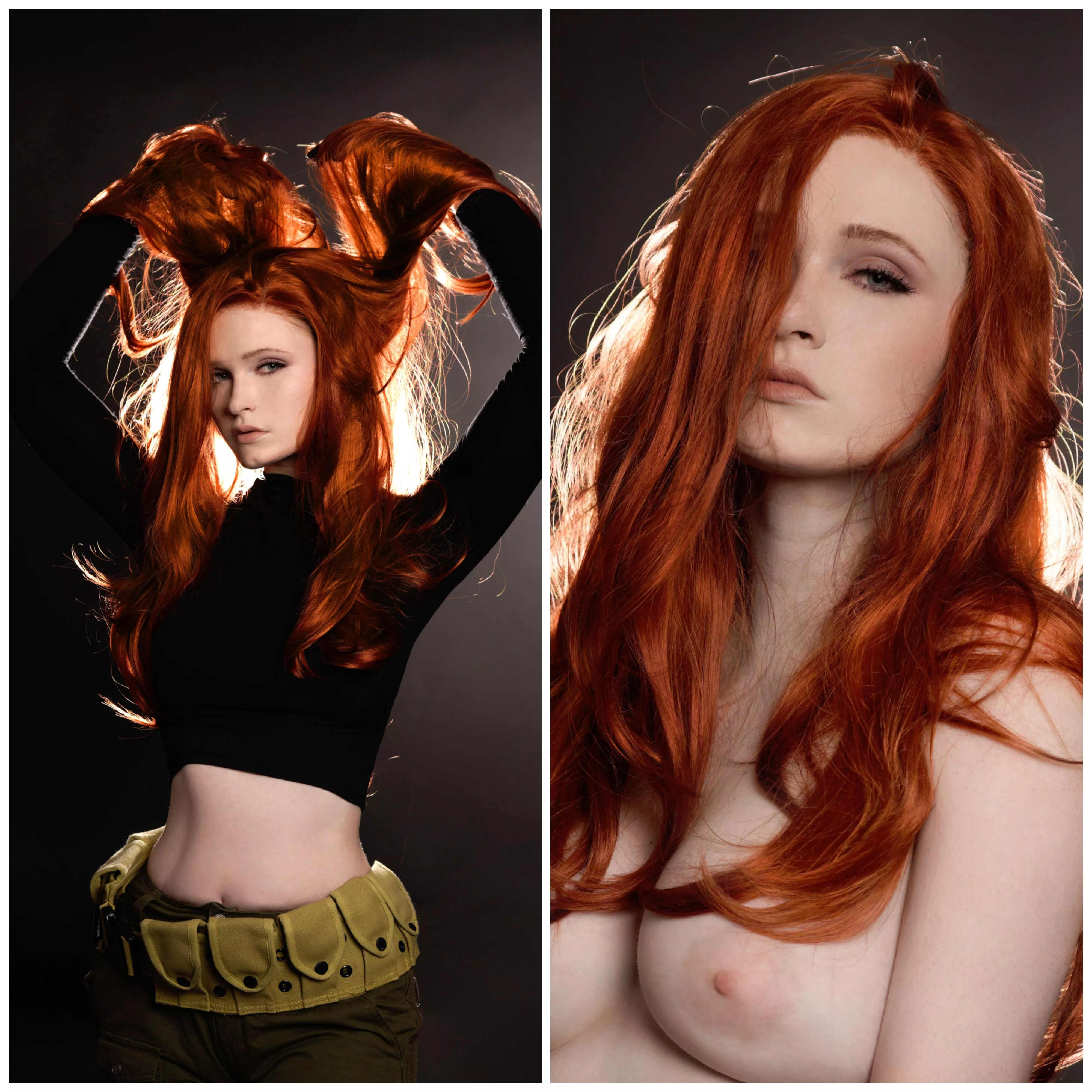 On/Off version of my Kim Possible cosplay! (✿◠‿◠) posted by Wsrote