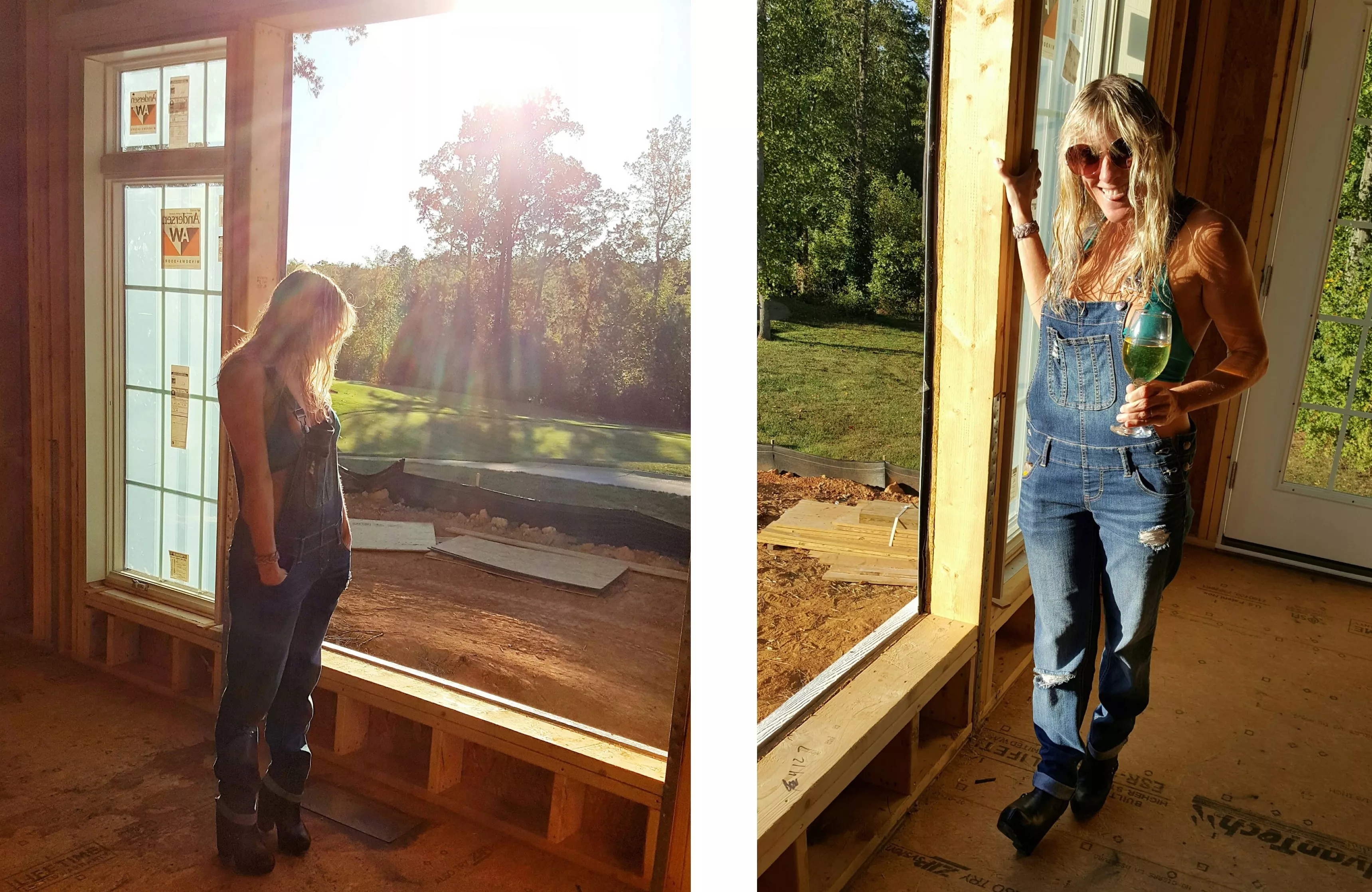 On-Site Builder Meeting (couple)::: It was time for a status meeting with my builder. She was very surprised I brought wine as she welcomed me with a devilish grin - and could tell I had a hidden agenda. posted by OurSoulSex