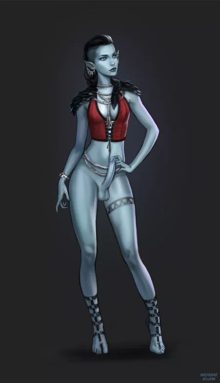 Onyx Elf (Nostromo) by sir_kiwi_bird