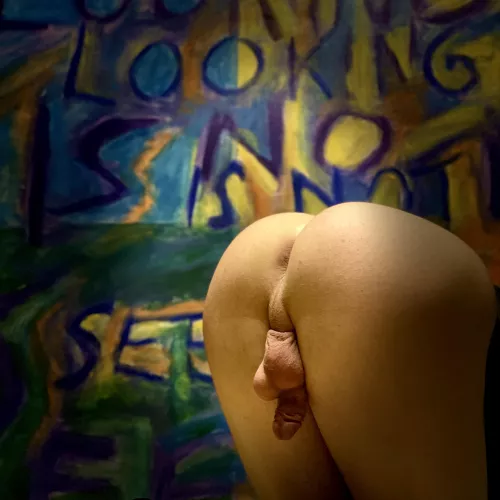 Oooo artsy! 🎨🖌 now fuck me by bingowasmynameo